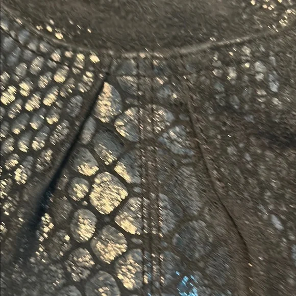 B. Makowsky Black Shoulder Bag with Silver Hardware - Picture 7 of 12